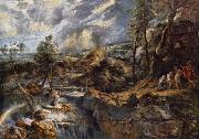 Gewitterlandschaft mit Philemon und Baucis Peter Paul Rubens